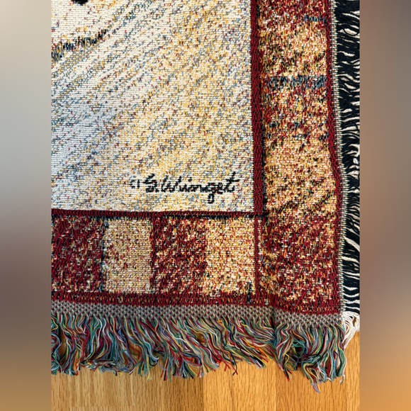 NWT Lang Collection Mohawk Holiday Snowman Family Cotton Throw - Picture 4 of 7